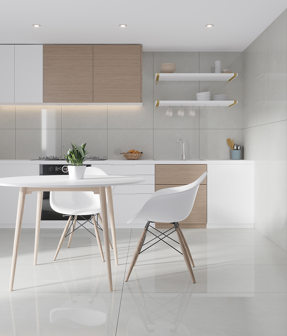 A12P921墻+A75P921地-時(shí)尚簡(jiǎn)約廚房餐廳效果